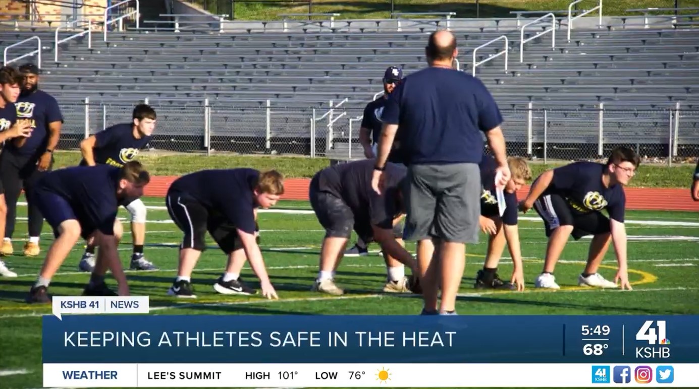 Kshb Keeping Athletes Safe In The Heat Saint Lukes Health System 